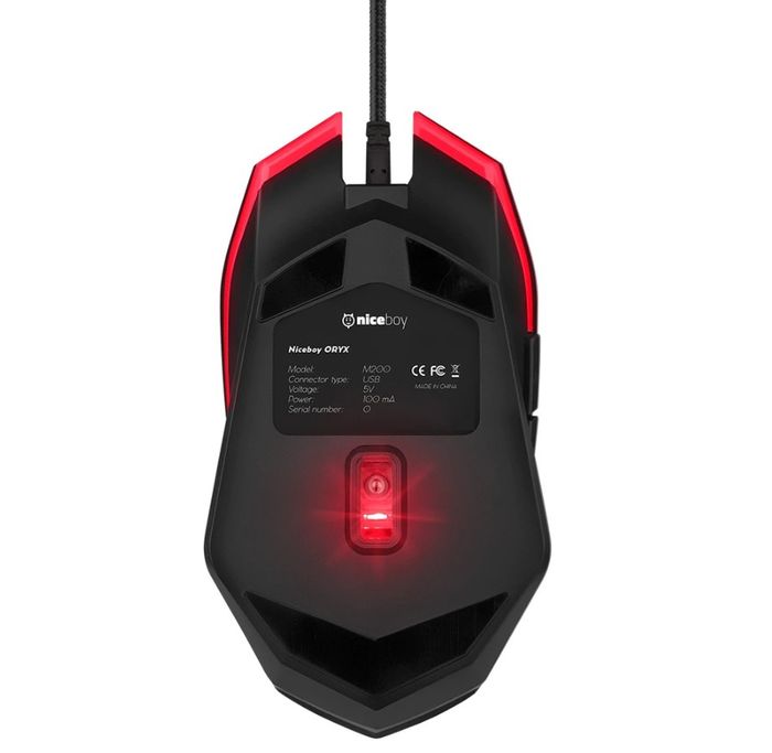 Laserová počítačová myš Niceboy ORYX M200