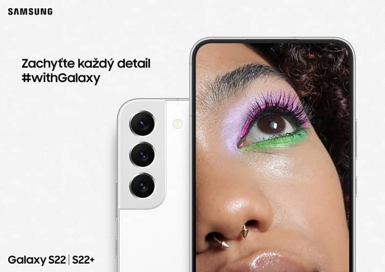 Samsung Galaxy S22 fotoaparát rozlíšenie