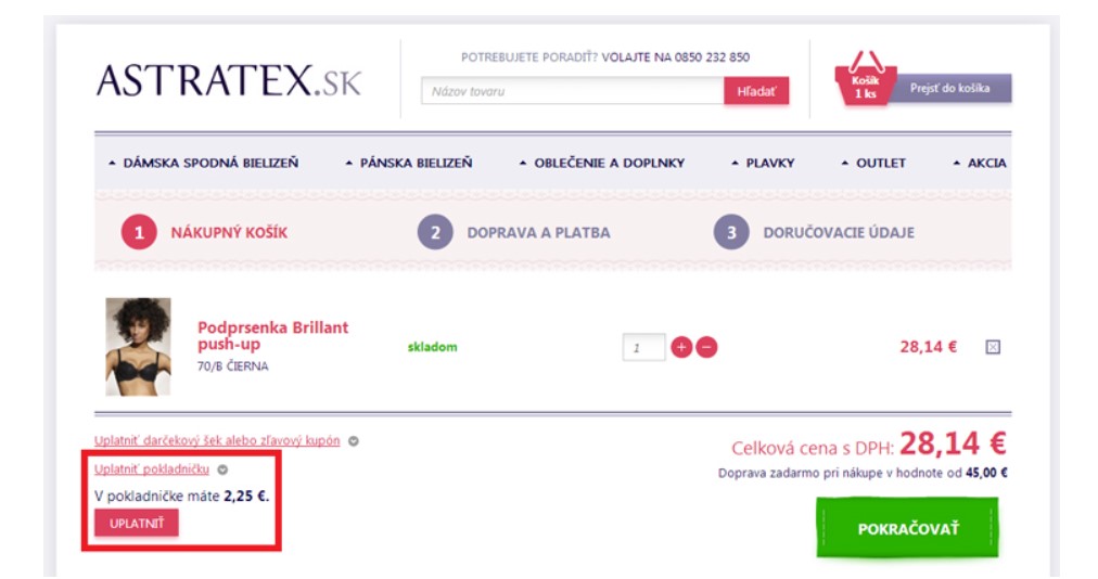 Astratex.sk Moja pokladnička