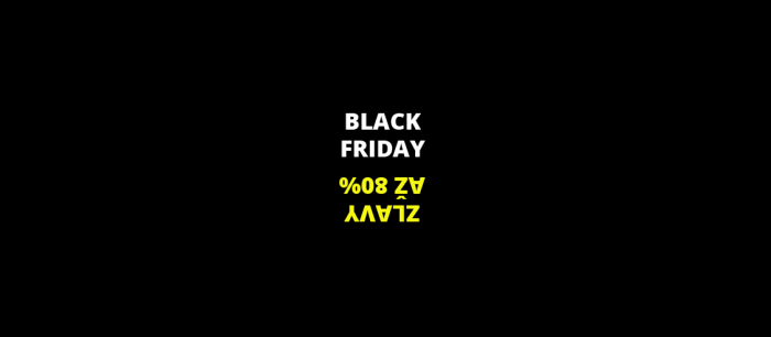 Black Friday Slovensko 2019