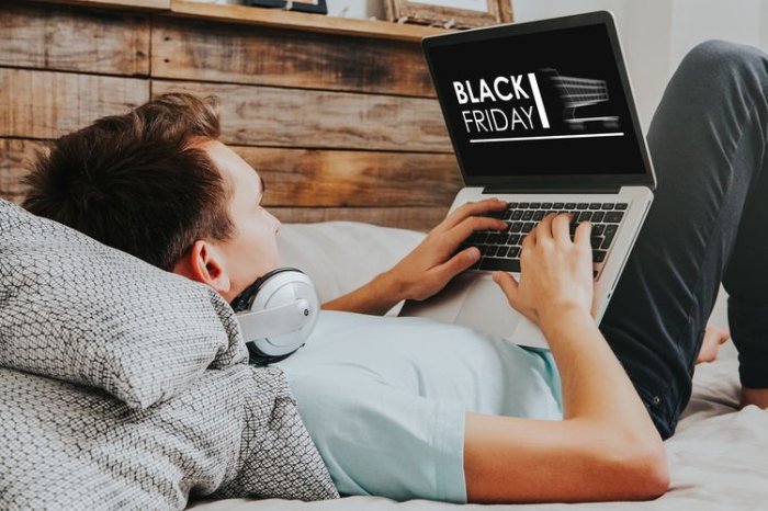 Black Friday/Černý pátek nakupování online