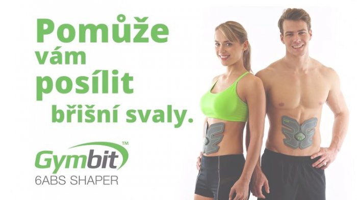 Posilovač břišních svalů Gymbit 6Abs Shaper