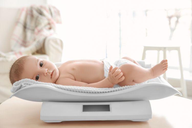 Digitálna kojenecká váha