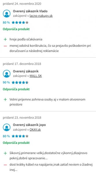 Recenzie a skúsenosti s infražiaričom Ardes 4B01