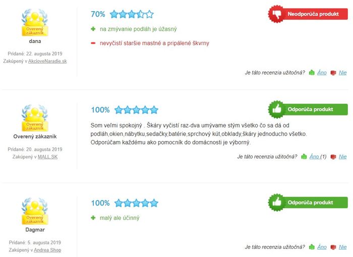 Recenzie a skúsenosti s parným čističom Kärcher SC 3