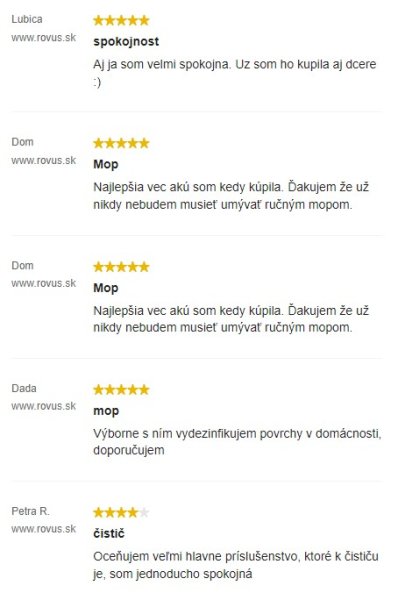 Recenzie a skúsenosti s Parným čističom Nano