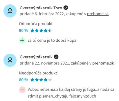 Recenzie a skúsenosti s krbovými kachľami Thalia Okta M