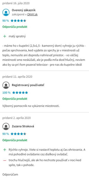 Recenzie a skúsenosti s teplovzdušným ventilátorom Rovus Handy