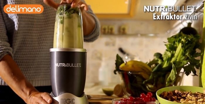 Mixovanie v Delimano Nutribullet 600