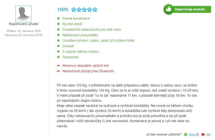 Recenzie a skúsenosti s elektrickou kolobežky Blaupunkt ESC808