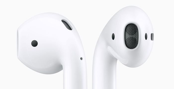 Bezdrôtové slúchadlá do uší Apple AirPods