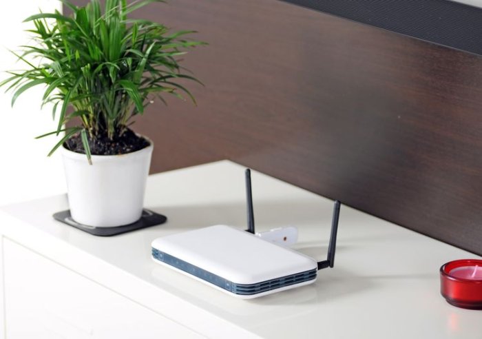 Biely WiFi router