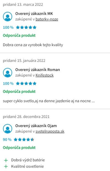 Recenzie a skúsenosti so svetlom na bicykel Fenix BC25R