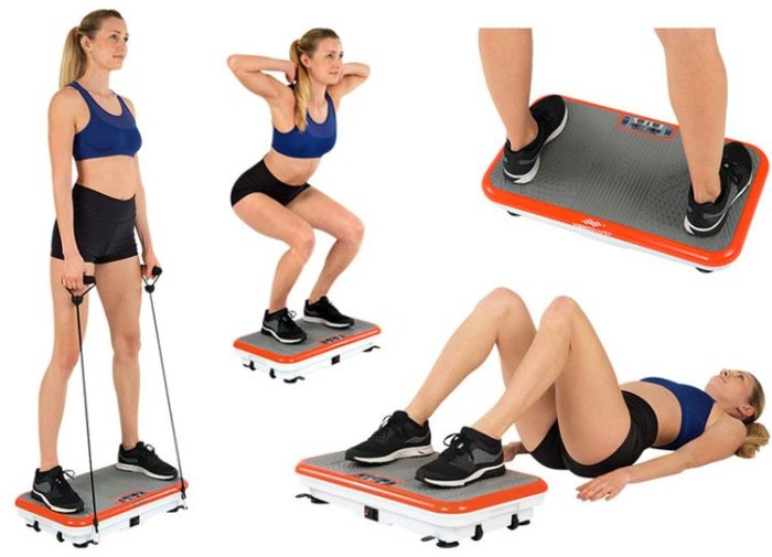 Cvičenie na Gymbit Vibro Shaper