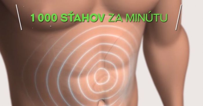 Gymbit 6 Abs Shaper urobí až 1 000 sťahov za minútu