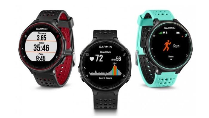 Garmin Forerunner 235 Optic dostupné v rôznych farebných prevedeniach