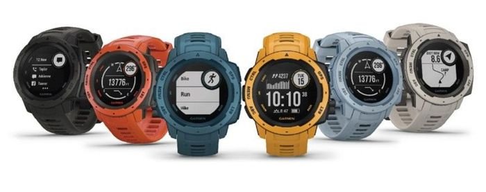 Garmin Instinct monitoruje 25 druhov športových aktivít