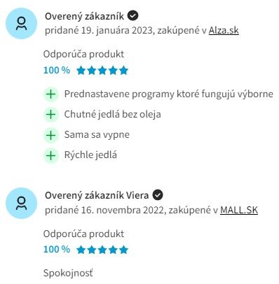 Recenzie a skúsenosti s teplovzdušnou fritézou Guzzanti GZ 33D