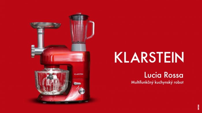 Klarstein Lucia Rossa multifunkčný kuchynský robot