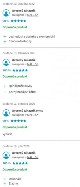 Recenzie a skúsenosti s remoskou ETA Pečenka 0133 90000