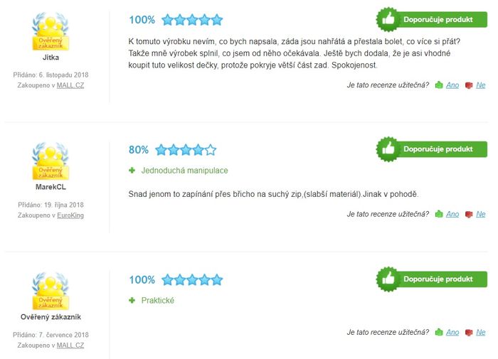 Recenzie a skúsenosti s vyhrievacím pásom Sanitas SHK 55