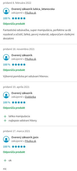 Recenzie a skúsenosti s odsávačkou hlienov Noštek z plastu