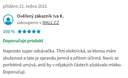 Recenzie a skúsenosti s elektrickou odsávačkou mlieka Philips Avent Natural