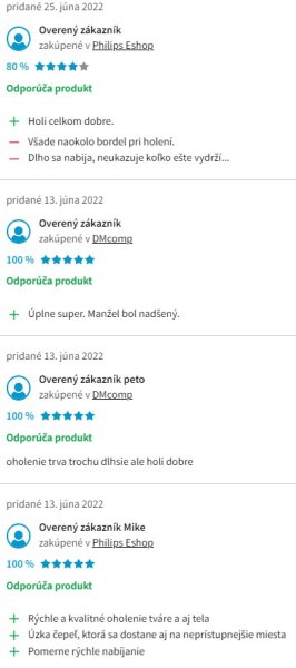 Recenzie a skúsenosti so zastrihávačom Philips OneBlade QP2630/30