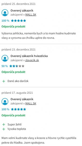 Recenzie a skúsenosti so žehličkou na vlasy Remington S9600