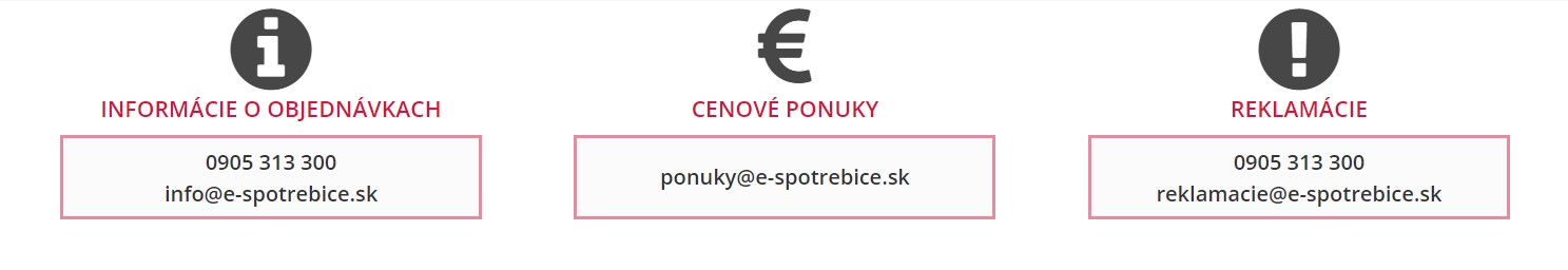 e-spotrebice.sk kontakt