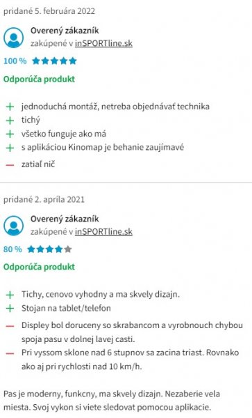 Recenzie a skúsenosti s bežeckým pásom inSPORTline inCondi T70i II