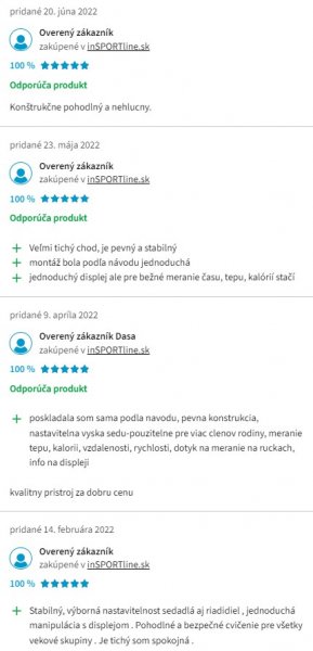 Recenzie a skúsenosti s rotopedom inSPORTline Klegan