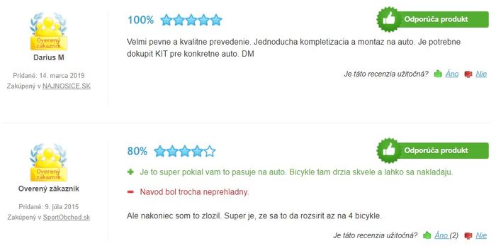 Recenzie a skúsenosti s nosičom bicyklov Thule BackPac 973