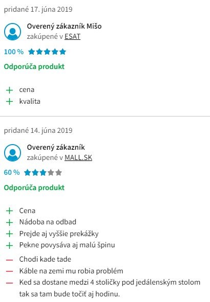 Recenzie a skúsenosti s robotickým vysávačom Xiaomi Roborock Xiaowa Lite