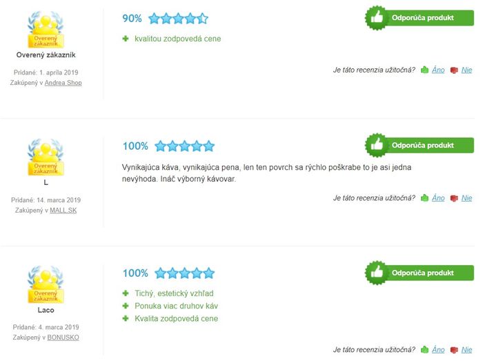 Recenzie a skúsenosti s automatickým kávovarom DeLonghi ECAM 45.760.W