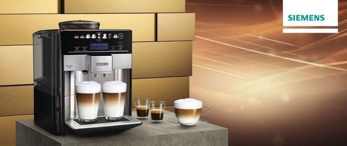 Príprava kávy v kávovare Siemens TE 651209 RW