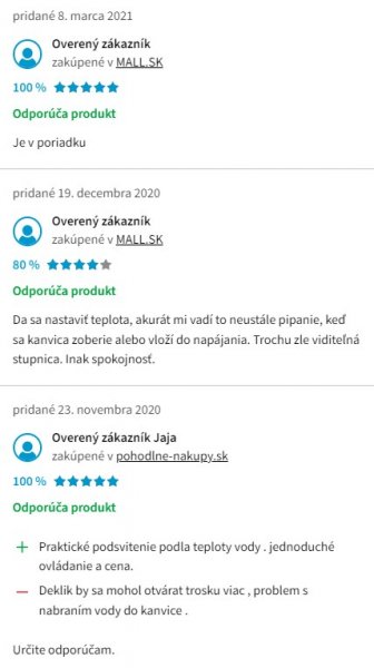 Recenzie a skúsenosti s rýchlovarnou kanvicou Orava VK 3817