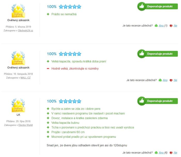 Recenzie a skúsenosti s práčkou Samsung WW90M649OPM