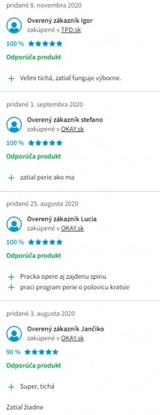 Recenzie a skúsenosti s práčkou Samsung WW90M649OPM