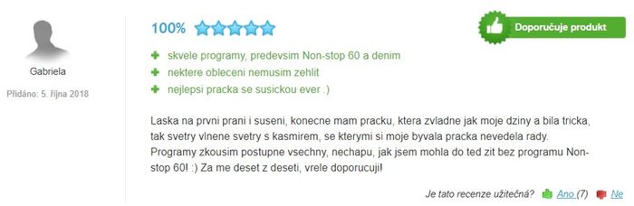 Recenzie a skúsenosti s práčkou Electrolux EW7W368SI