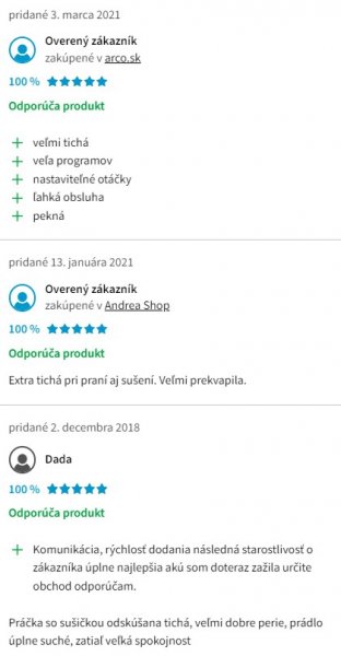 Recenzie a skúsenosti s práčkou Electrolux EW7W368SI