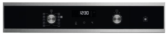 Ovládanie samočistiacej rúry Electrolux EOD6C71X