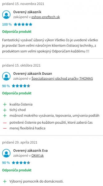 Recenzie a skúsenosti s vysávačom Thomas Multiclean X10