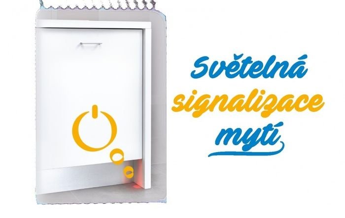 Beko DIN 28430 svetelná signalizácia umývania