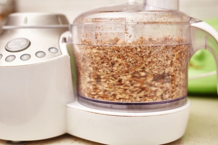 Zapnutý food processor