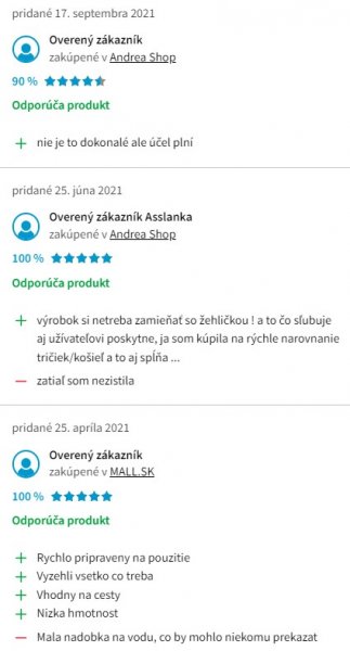 Recenzie a skúsenosti s ručným naparovačom odevov Philips GC362/80