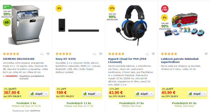 Black Friday Alza – zlacnená elektronika