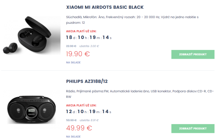 Black Friday Andreashop – zlacnené spotrebiče