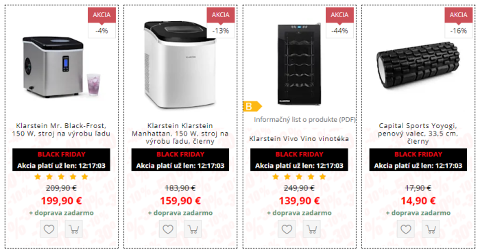 Black Friday Electronic-star – zlacnené spotrebiče