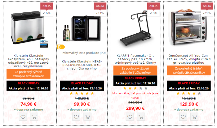 Black Friday Electronic-star – zlacnená elektronika